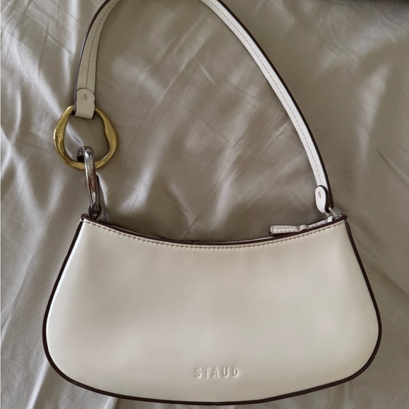 LIKE NEW STAUD Ollie Bag, Cream - Picture 4 of 11